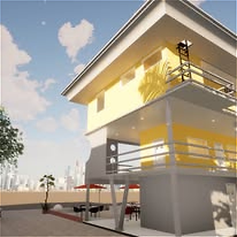 Rendu 3D bâtiment